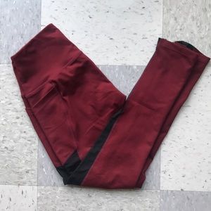 Adventure Zip Legging - Cabernet from POPFLEX